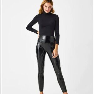 Spanx Vinyl Leggings - Size Small - NWT